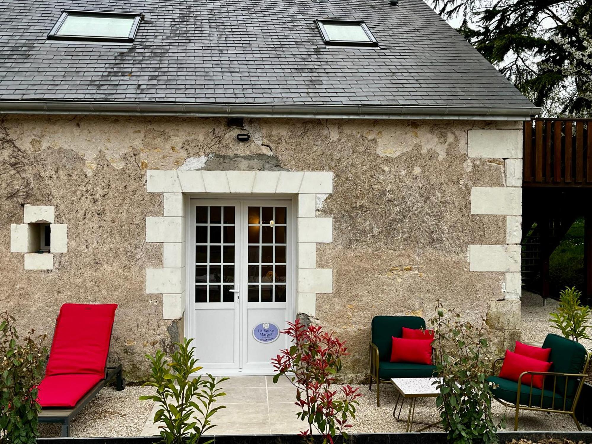 Sans Souci Bed And Breakfast Luxe Heated Pool And Restaurant Luzillé Kültér fotó