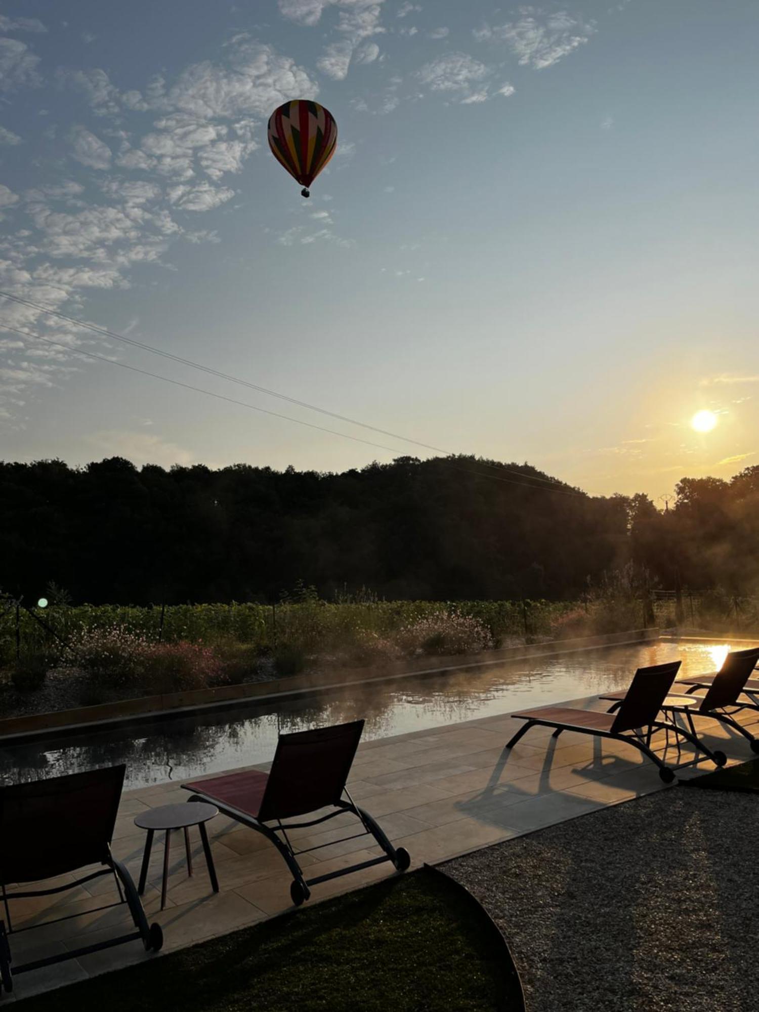 Sans Souci Bed And Breakfast Luxe Heated Pool And Restaurant Luzillé Kültér fotó